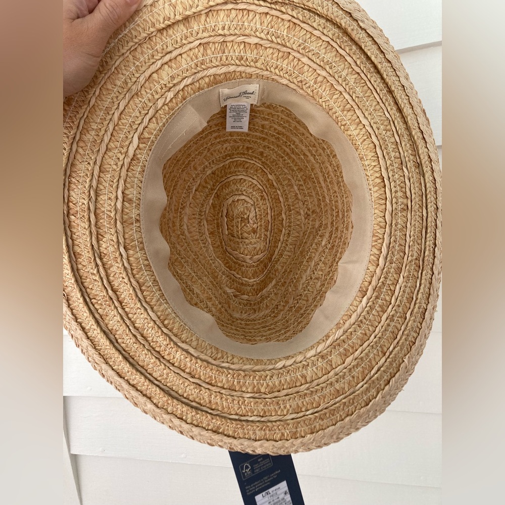 Universal Thread | Straw Fedora with Shell Detail Size L/XL NWT - Picture 7 of 10